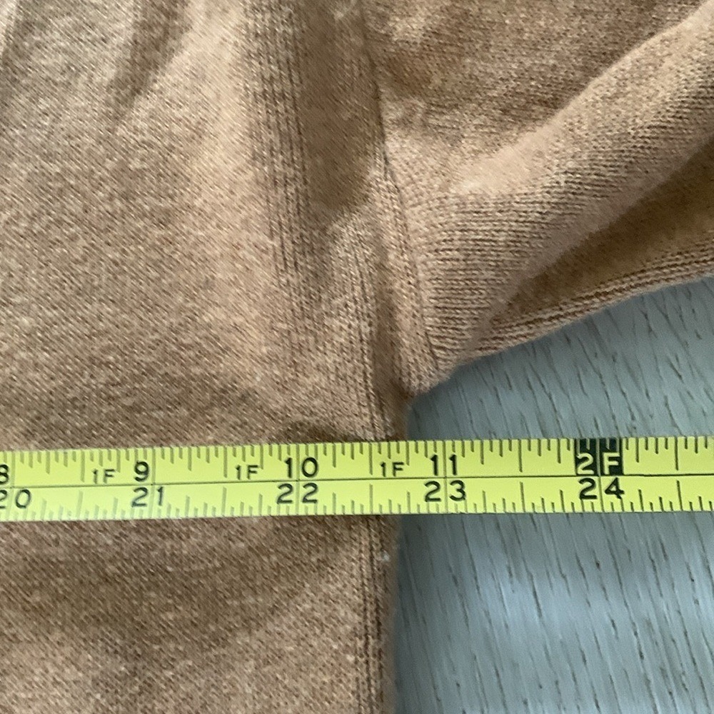 Banana Republic Open Duster Long Camel Sweater LP camel knit‎ - Picture 11 of 12